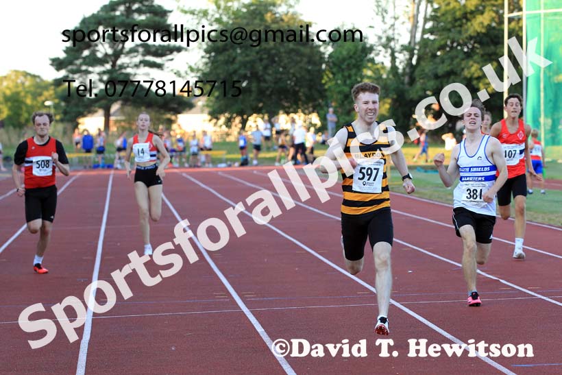 200 metres, 2022 NEGP Monkton No. 6, Wednesday, Aug. 10th. Photo: David T. Hewitson/Sports for All Pics